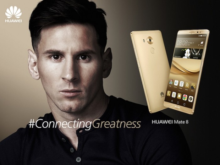 Huawei Mate 8 edición especial Lionel Messi